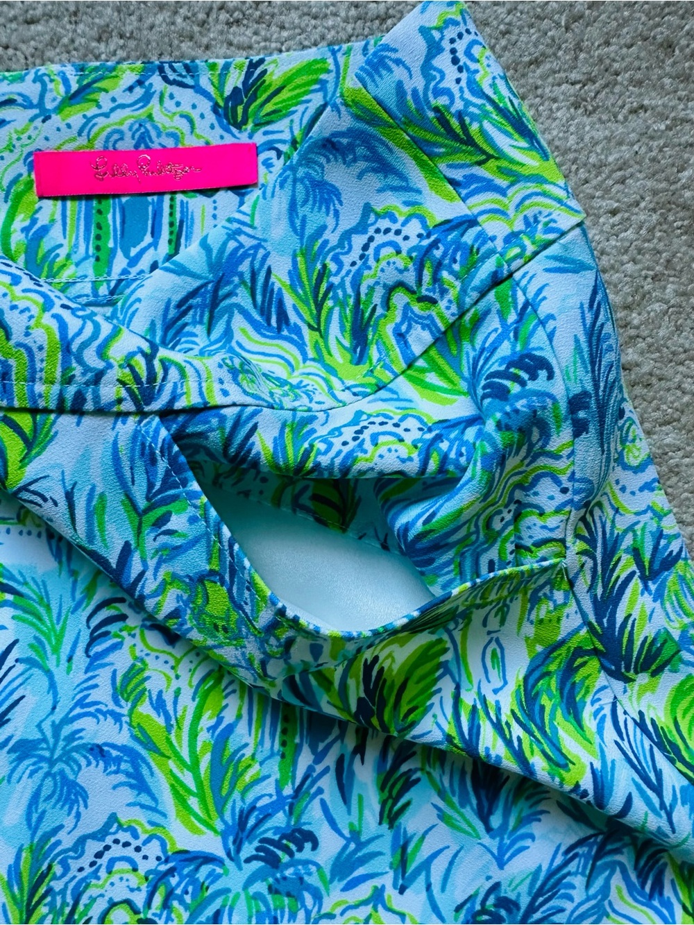 Lilly Pulitzer Jonas Skort Sz 8 Vibrant and Colorful EUC - Picture 8 of 9